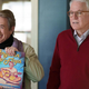 Martin Short and Steve Martin with Charles’ record in Only Murders In The Building